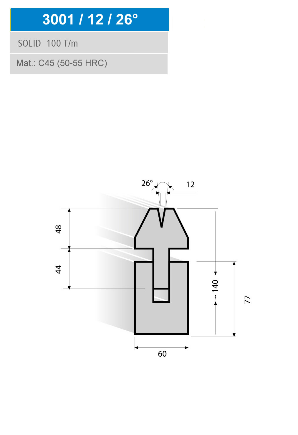 spring loaded press brake hemming tool